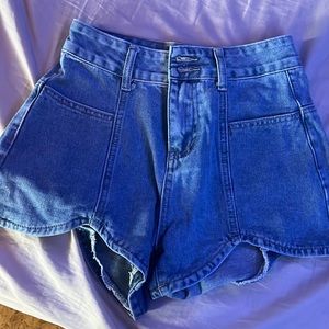 shein denim shorts